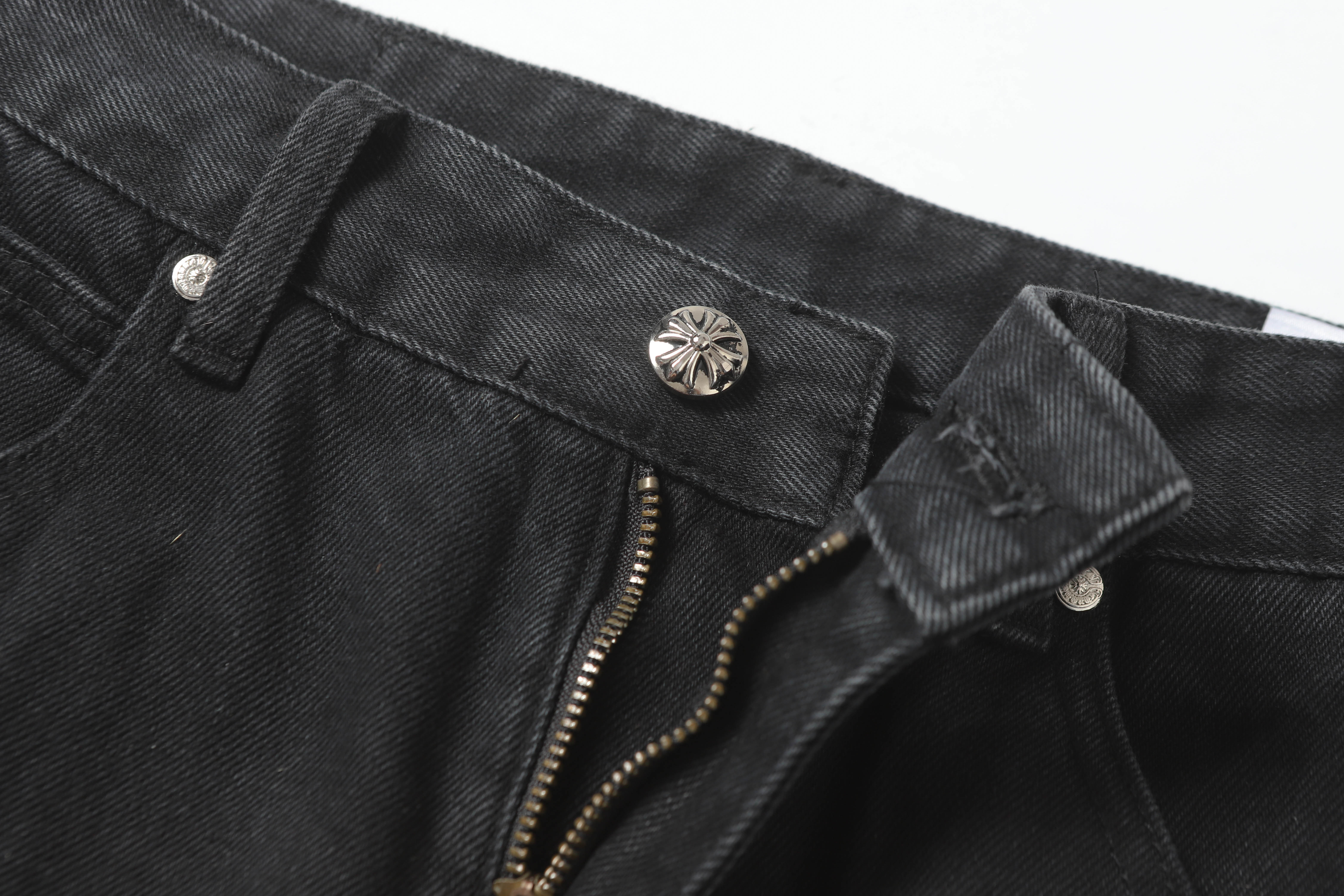 【Chrome Hearts】クロムハーツ クロスパッチ デニムジーンズ 9981