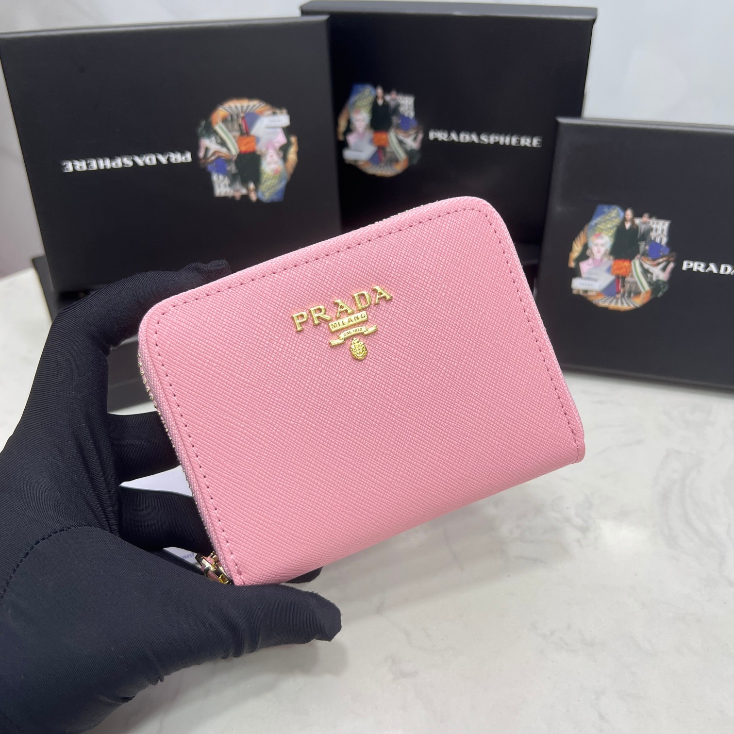 PRADA/プラダ サフィアーノレザー カードケース-高島屋オンラインストア - 公式