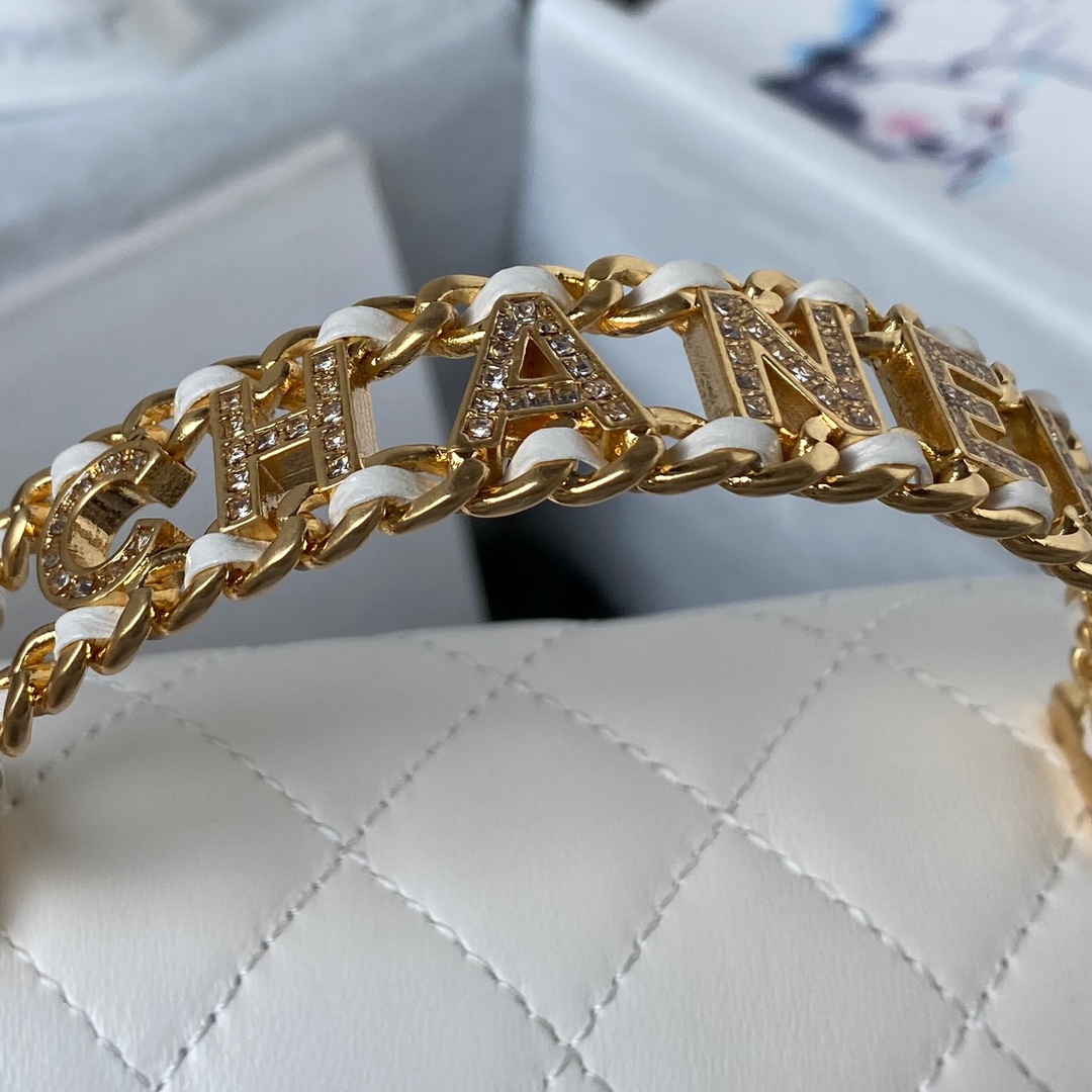 シャネル/CHANEL 24C AS4362 diamond letter handle mini 26CF