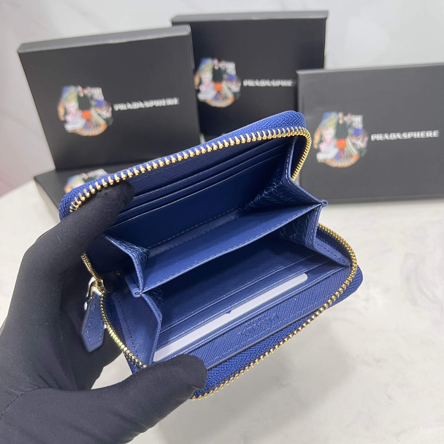 PRADA/プラダ サフィアーノレザー カードケース-高島屋オンラインストア - 公式