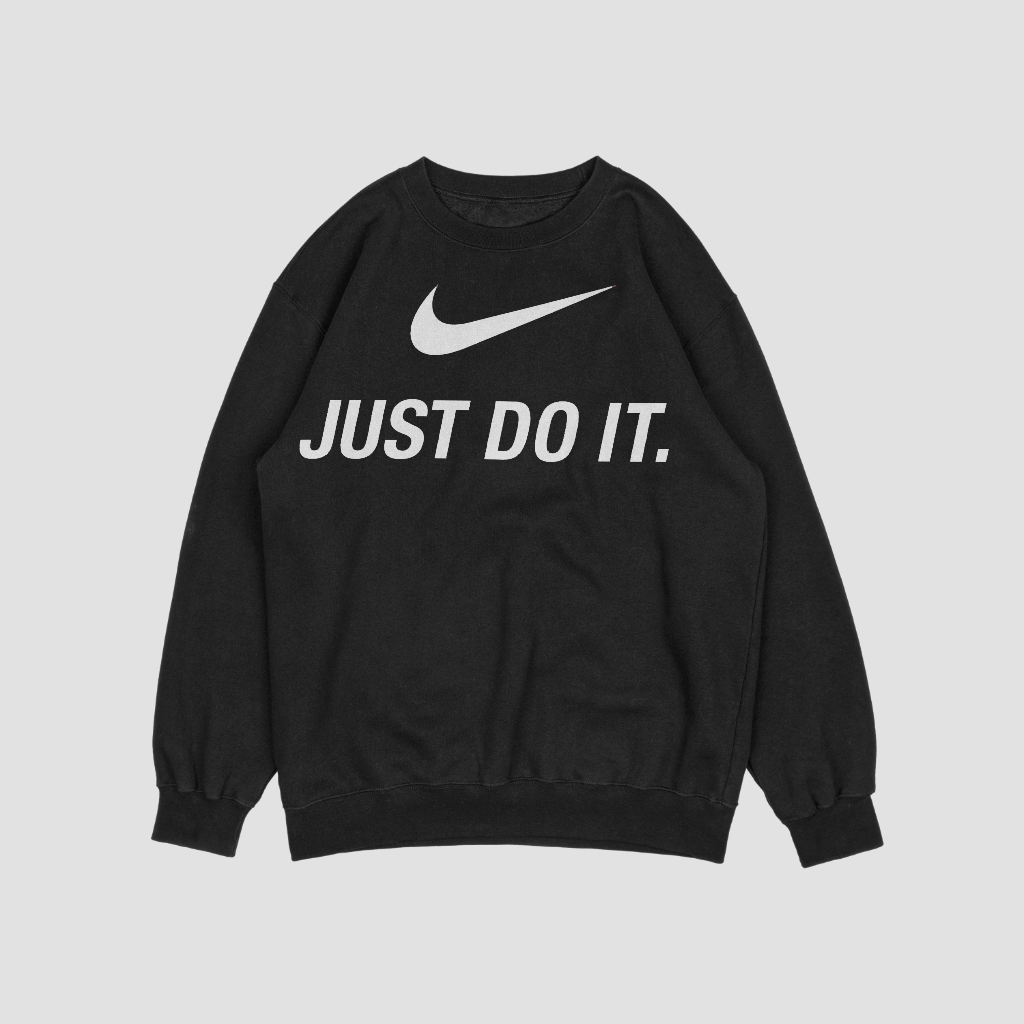 NIKEスウェット クル パーカー プリント  綿　男女兼用