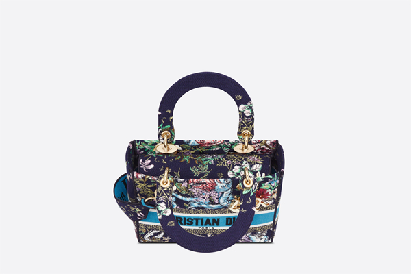 Dior LADY D-LITE ミディアムバッグ D-Constellation エンブロイダリー 24 x 20 x 11 cm-高島屋オンラインストア - 公式