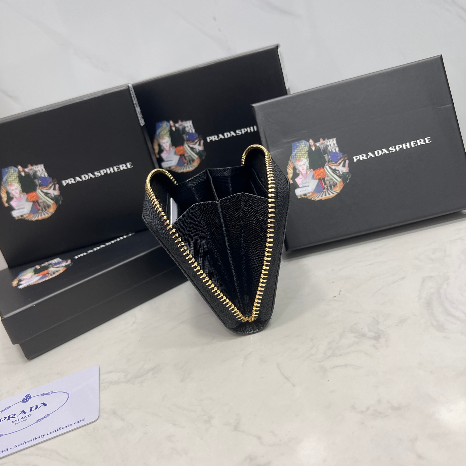 PRADA/プラダ サフィアーノレザー カードケース-高島屋オンラインストア - 公式