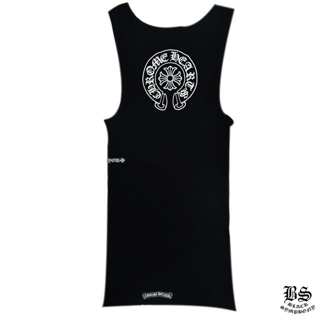 クロムハーツ/Chrome Heart タンクトップ ホースシュー FUCK YOU 綿100％ レディス CH0199