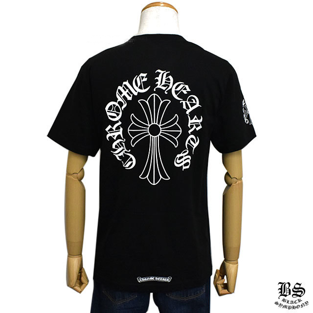 【Chrome Hearts】クロムハーツ Tシャツ CHクロス ブラックとホワイト