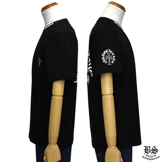 【Chrome Hearts】クロムハーツ Tシャツ CHクロス ブラックとホワイト