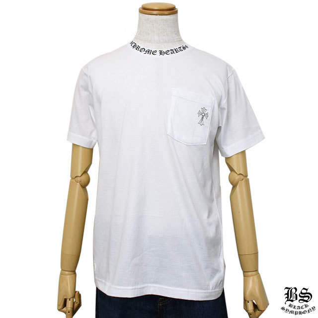 【Chrome Hearts】クロムハーツ Tシャツ CHクロス ブラックとホワイト