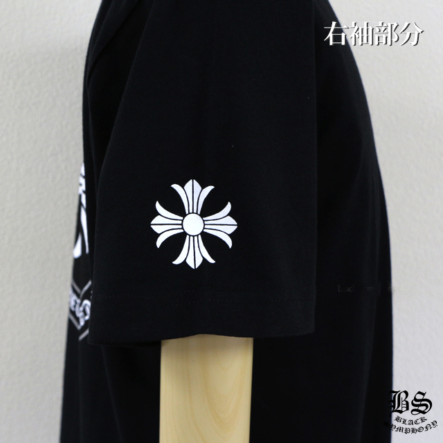 【Chrome Hearts】クロムハーツ Tシャツ CHプラス ブラック