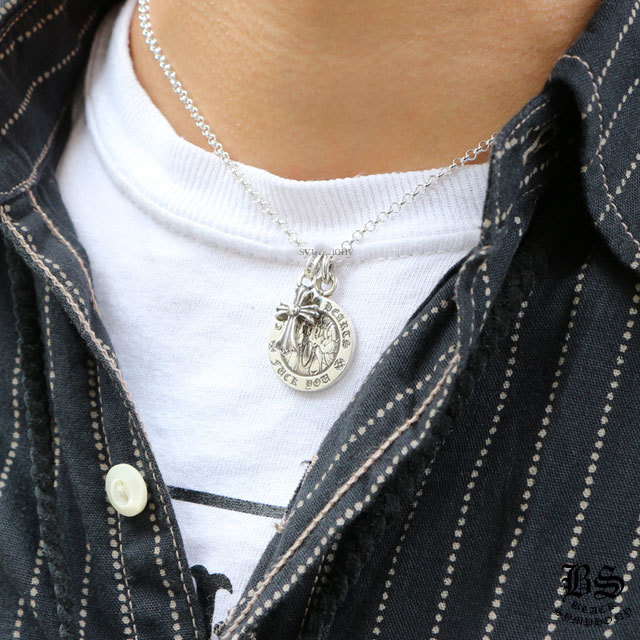 クロムハーツ CHクロスベビーファットチャーム&エンジェルメダルチャーム&ロールチェーン20インチセット