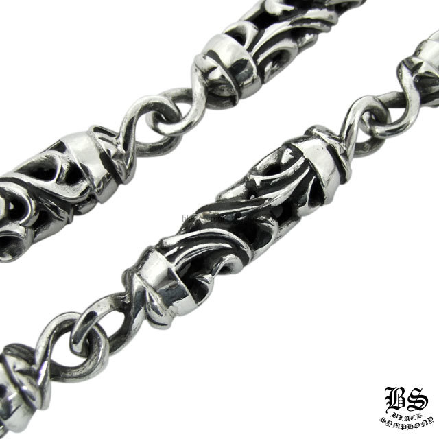 クロムハーツ ケルティック ローラー ウォレットチェーン9リンク2クリップ