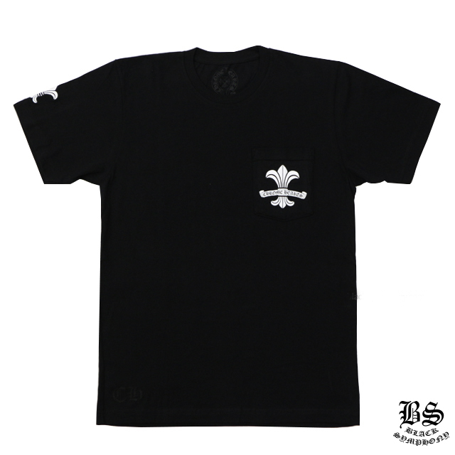 【Chrome Hearts】クロムハーツ Tシャツ CHフレア ブラック