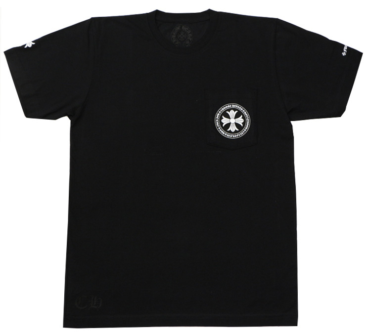 【Chrome Hearts】クロムハーツ Tシャツ CHプラス ブラック
