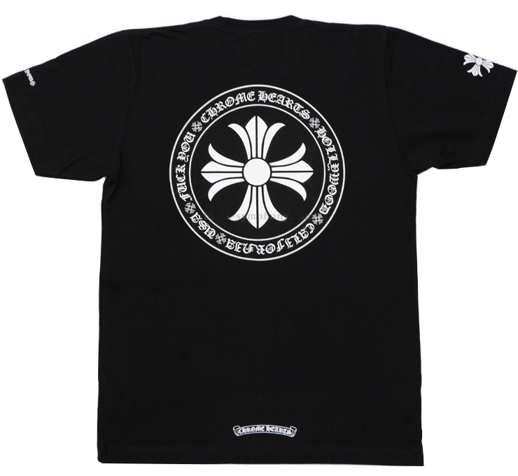 【Chrome Hearts】クロムハーツ Tシャツ CHプラス ブラック