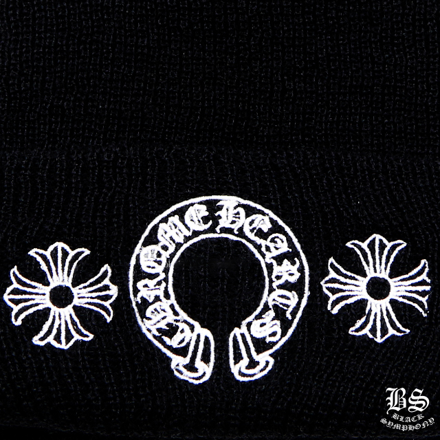 クロムハーツ ウールワッチキャップ ホースシュー