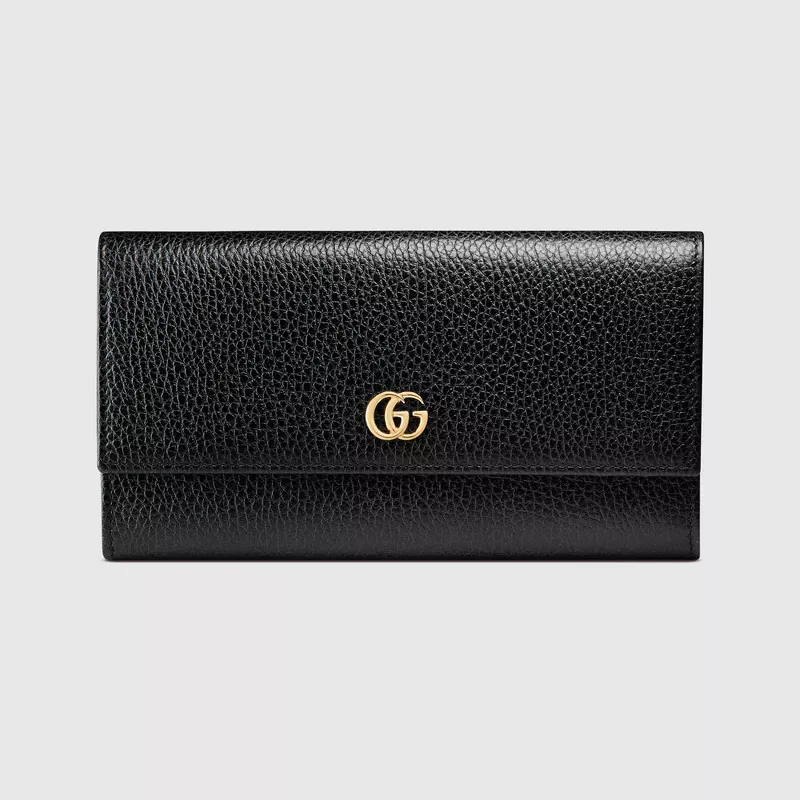 GUCCI グッチ〔GG マーモント〕レザー コンチネンタルウォレット-高島屋オンラインストア - 公式