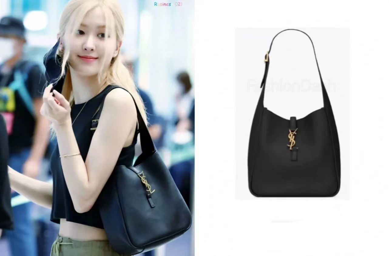 【SAINT LAURENT】スモール ホーボー ショルダーバッグ