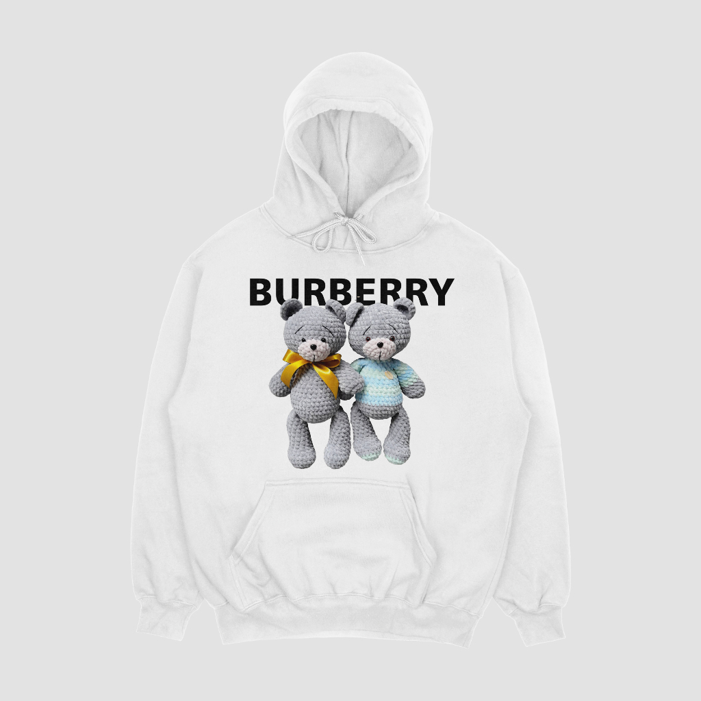 Burberryスウェット クル パーカー プリント 綿 男女兼用