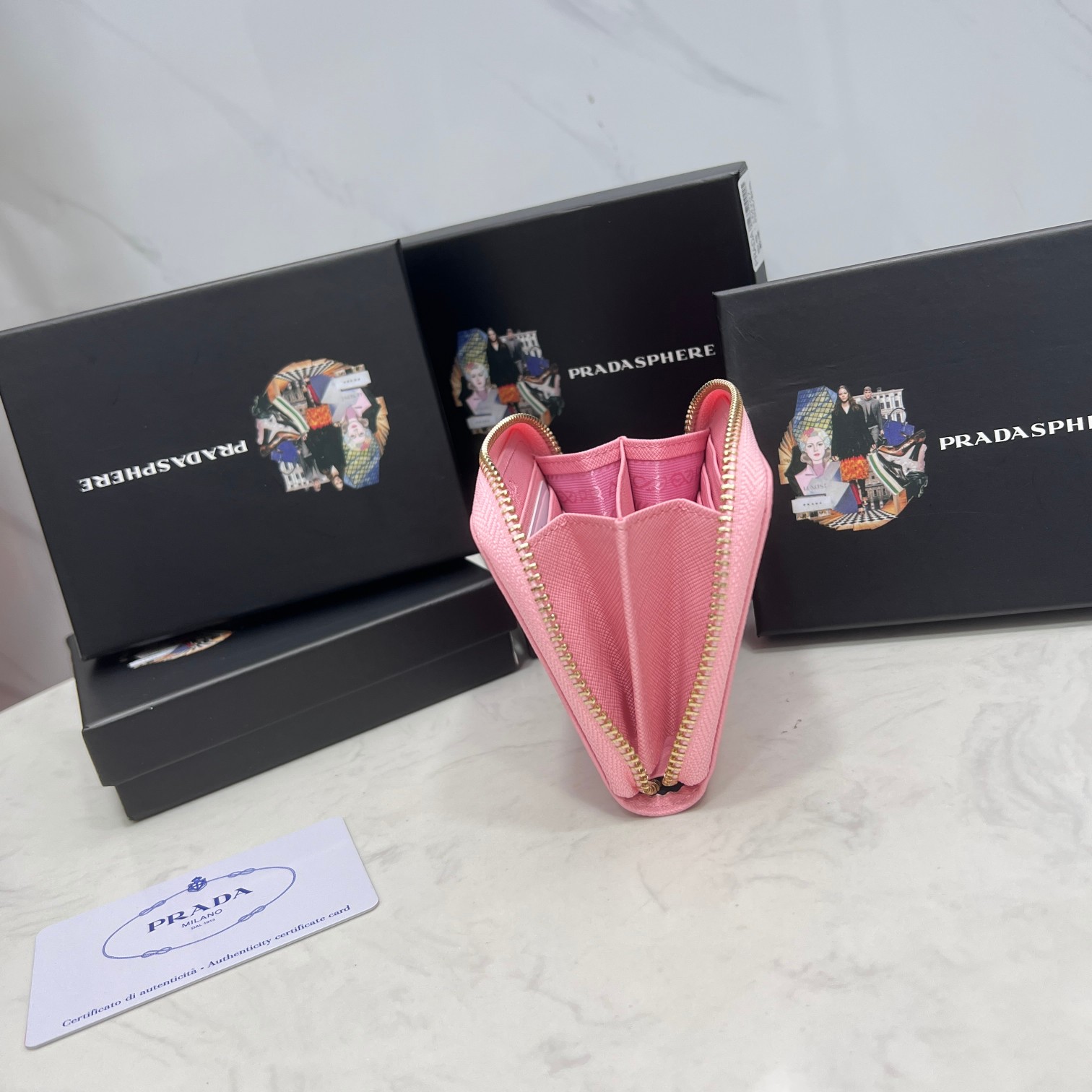 PRADA/プラダ サフィアーノレザー カードケース-高島屋オンラインストア - 公式