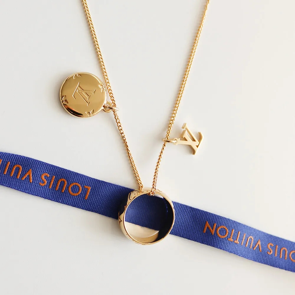 【国内発送/直営店】ネックレス リング モノグラムM80189