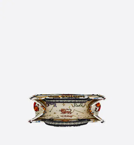DIOR BOOK TOTE スモールバッグ Dior Pixel Zodiac エンブロイダリー (26.5 x 21 x 14 cm)-高島屋オンラインストア - 公式