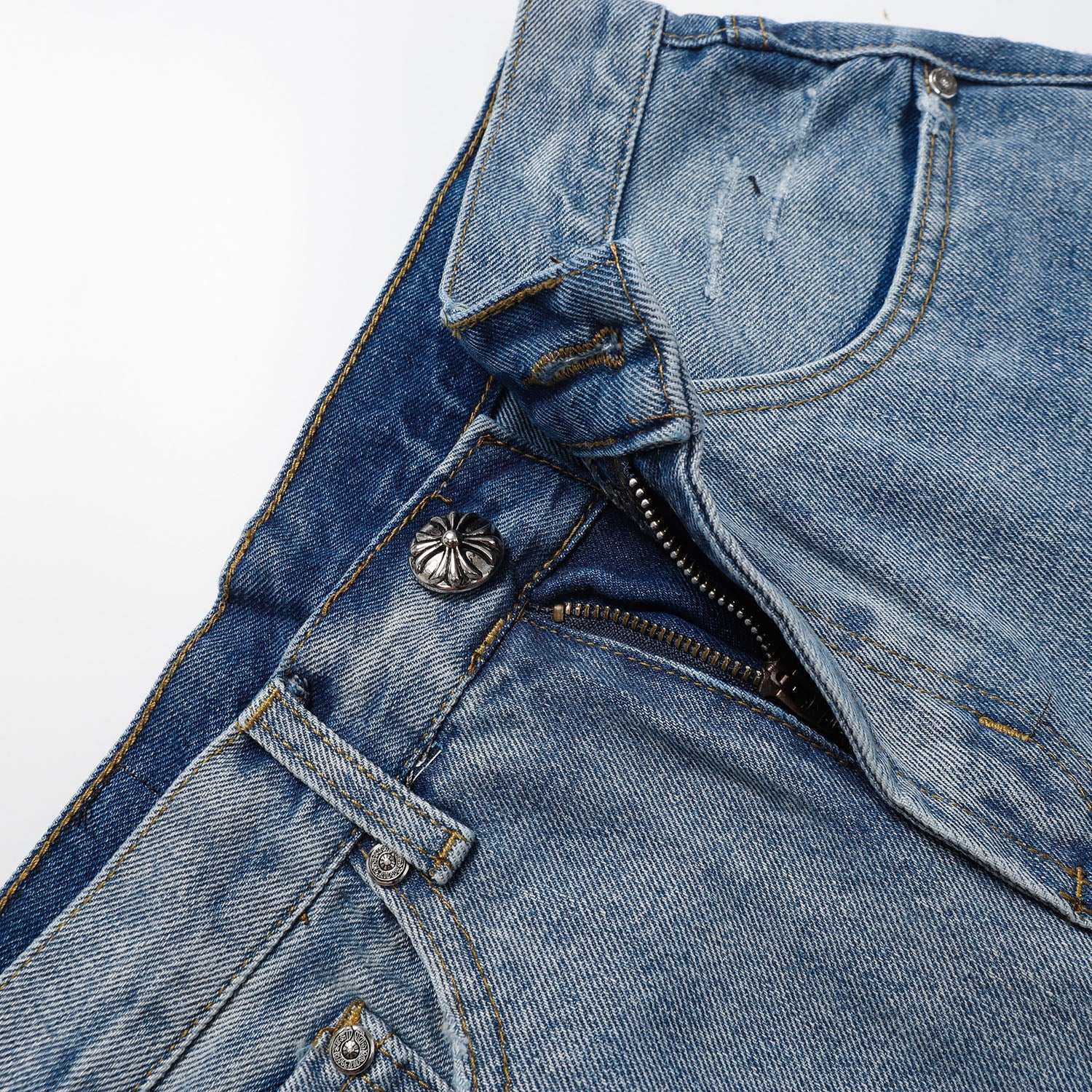 【Chrome Hearts】クロムハーツ 新作デニムショートパンツ 9920