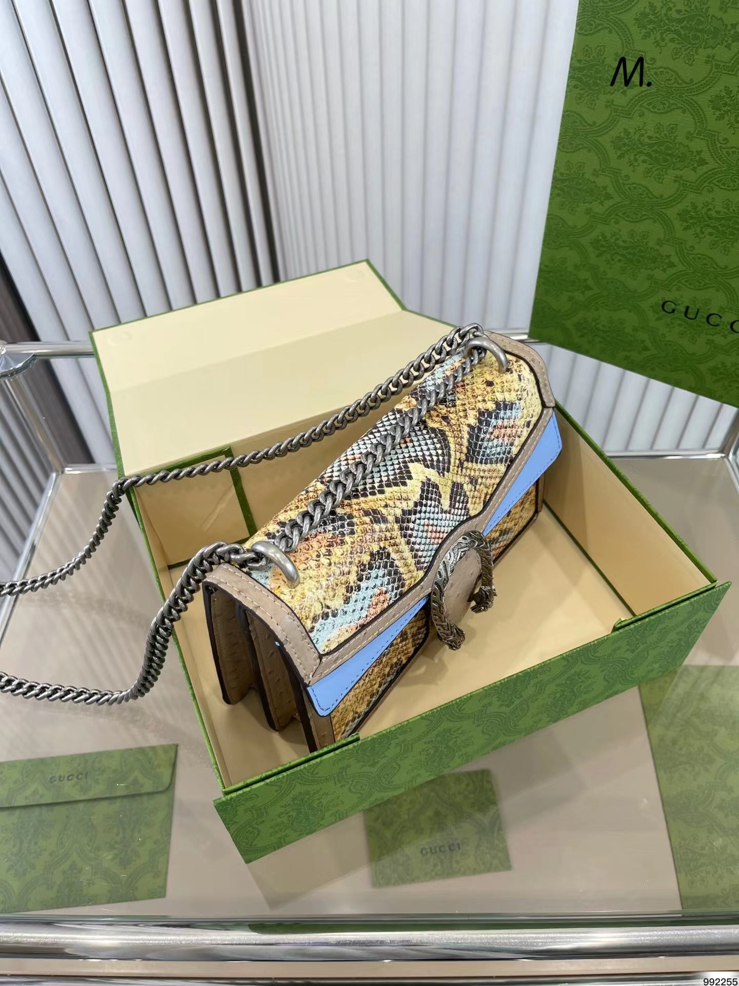 【GUCCI】グッチ 〔ディオニュソス〕レザー ショルダーバッグ