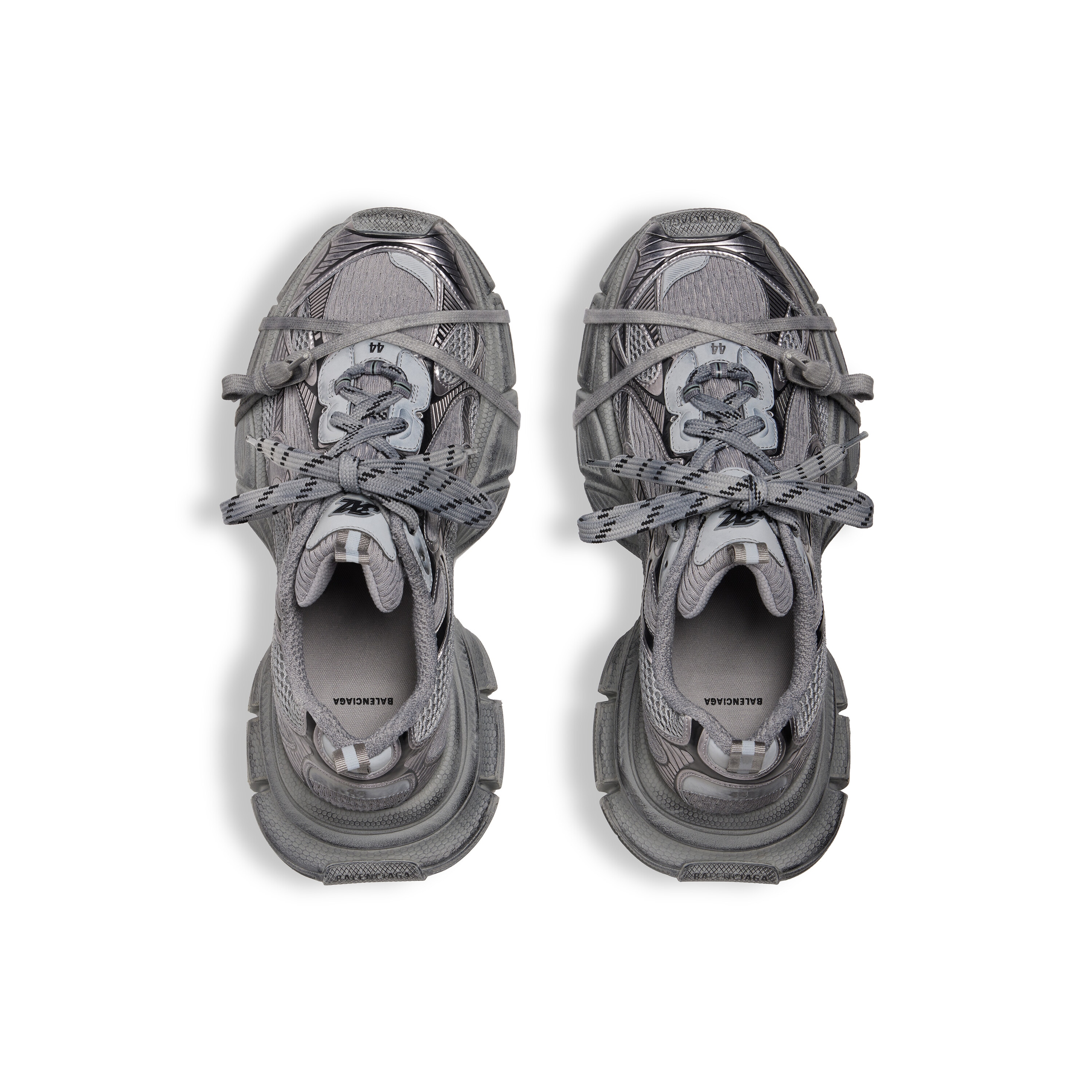 グレー＆シルバー の メンズ 3xl スニーカー