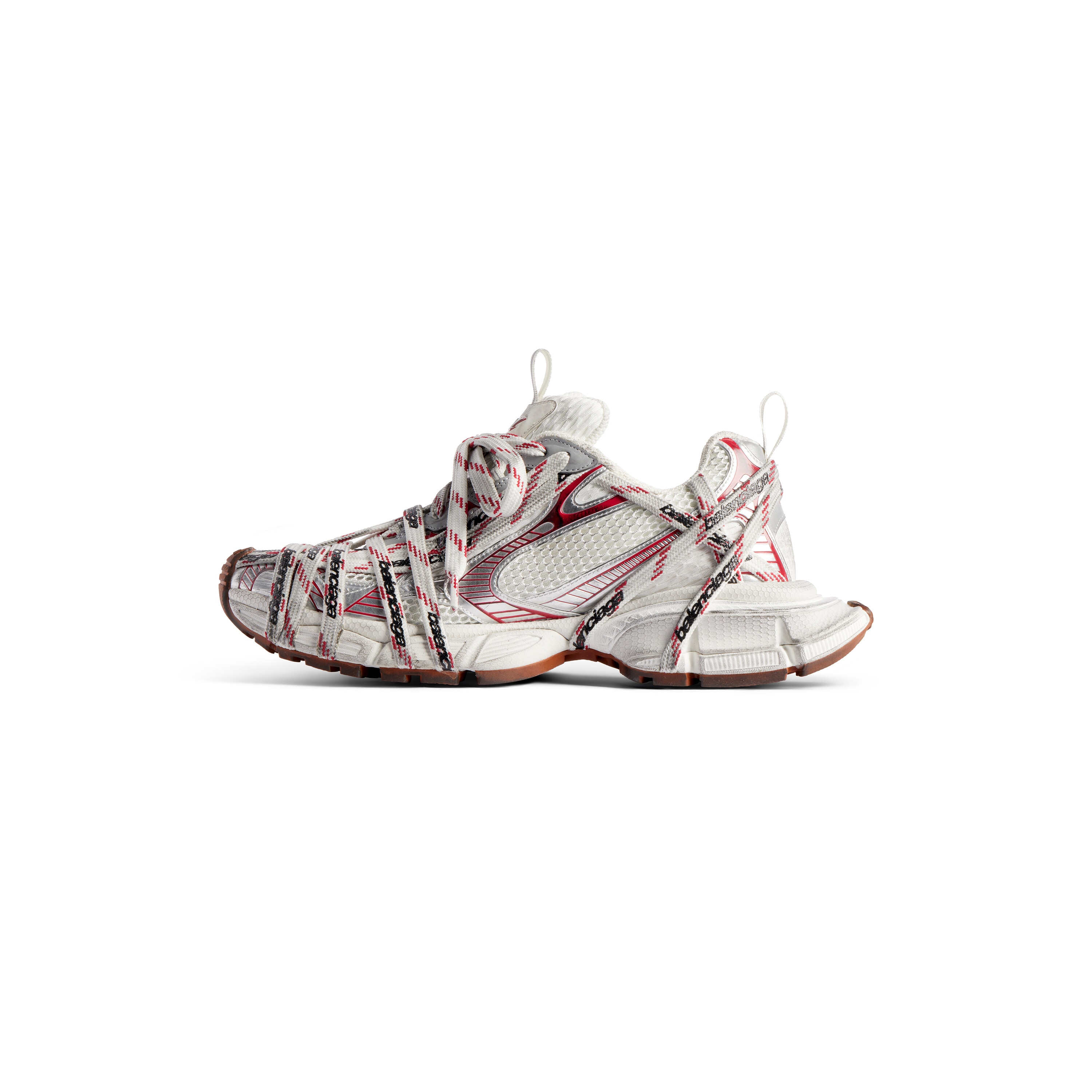 ベージュ/グレー/レッド/ブラウン の メンズ 3xl Extreme Laces Logo スニーカー