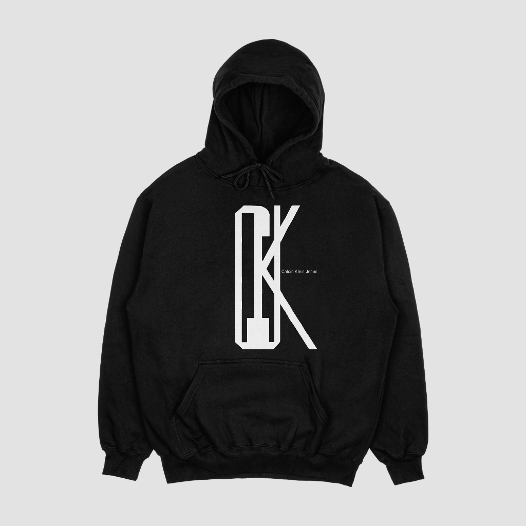 Calvin Kleinスウェット クル パーカー プリント  綿　男女兼用
