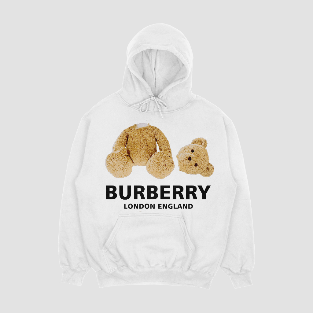 Burberryスウェット クル パーカー プリント  綿　男女兼用