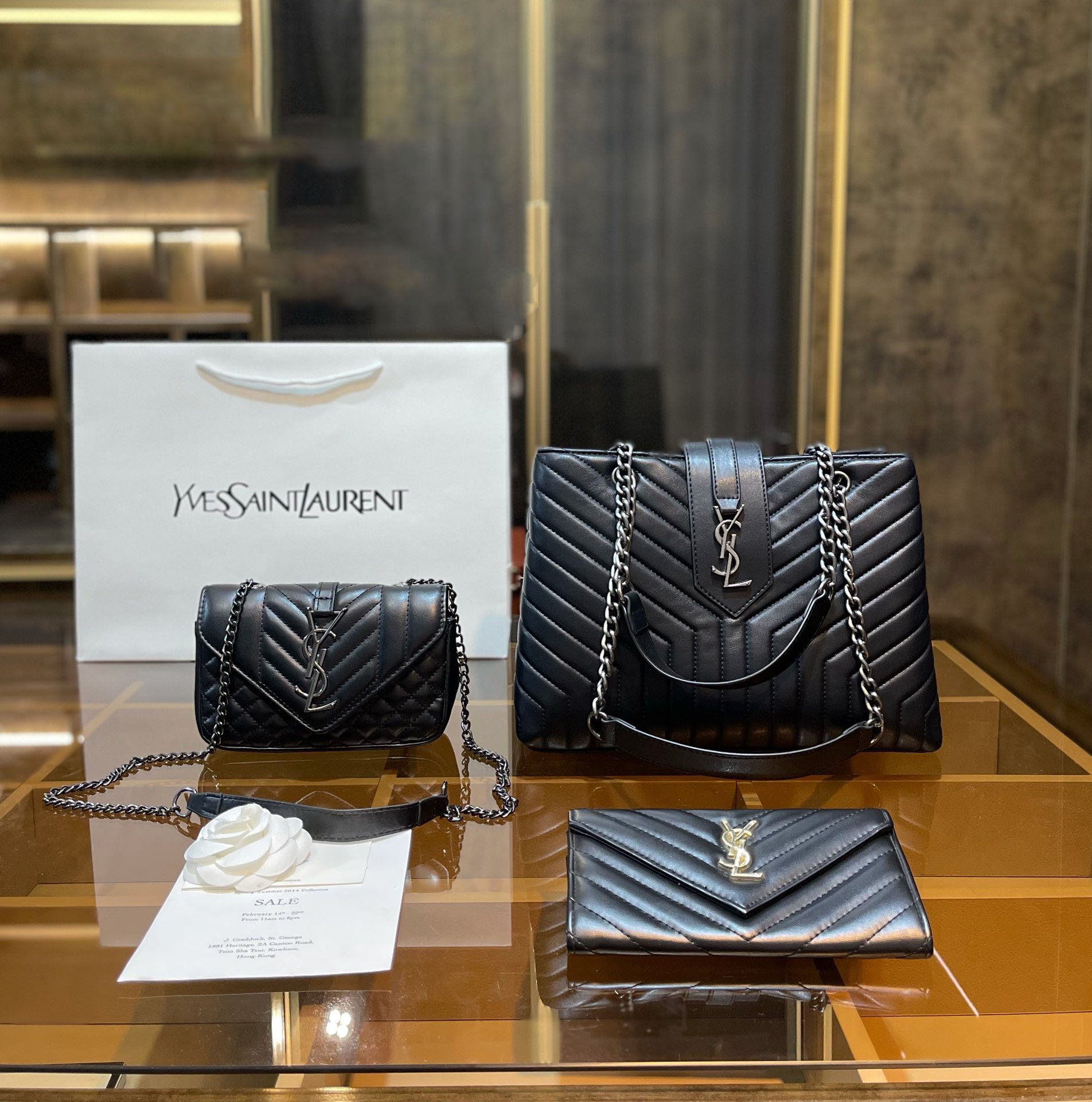 【関税負担なし★】【サンローラン】Saint Laurent3点セット お得-高島屋オンラインストア - 公式