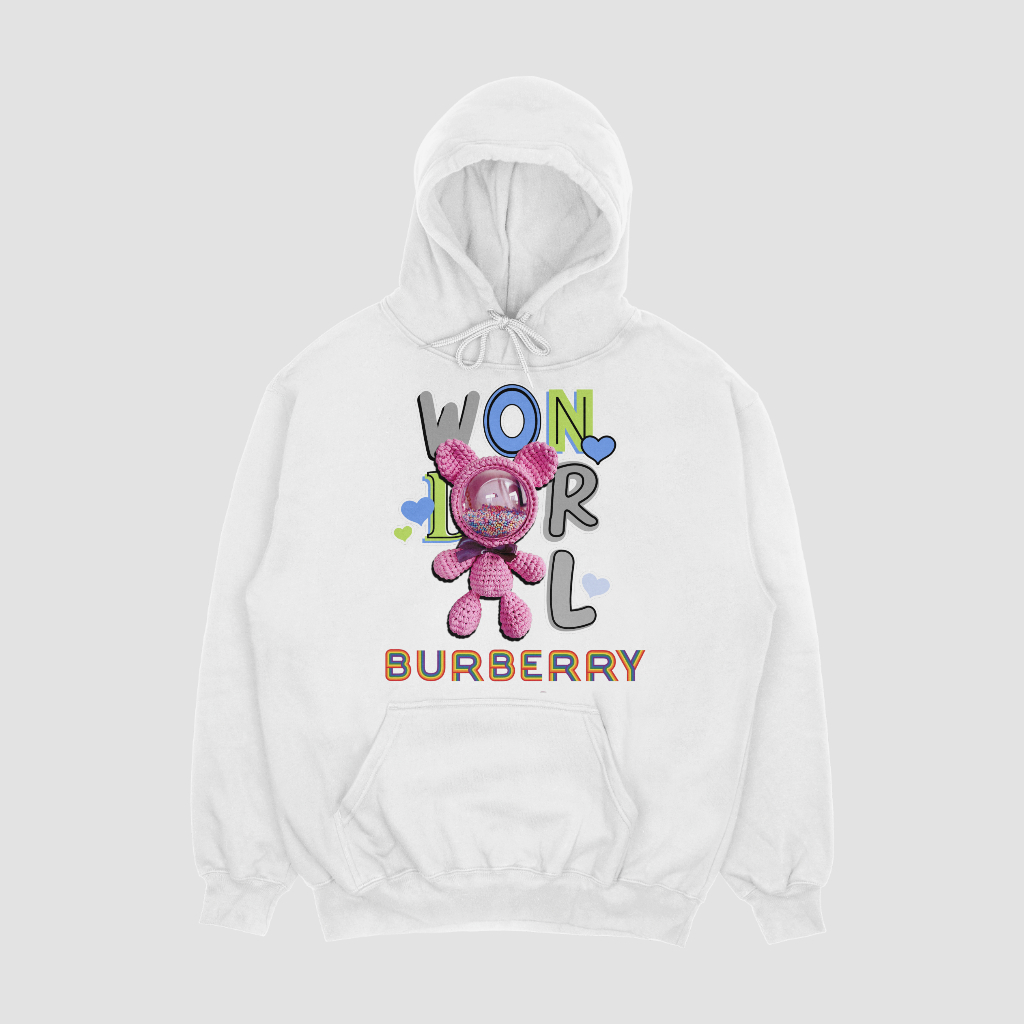 Burberryスウェット クル パーカー プリント 綿 男女兼用