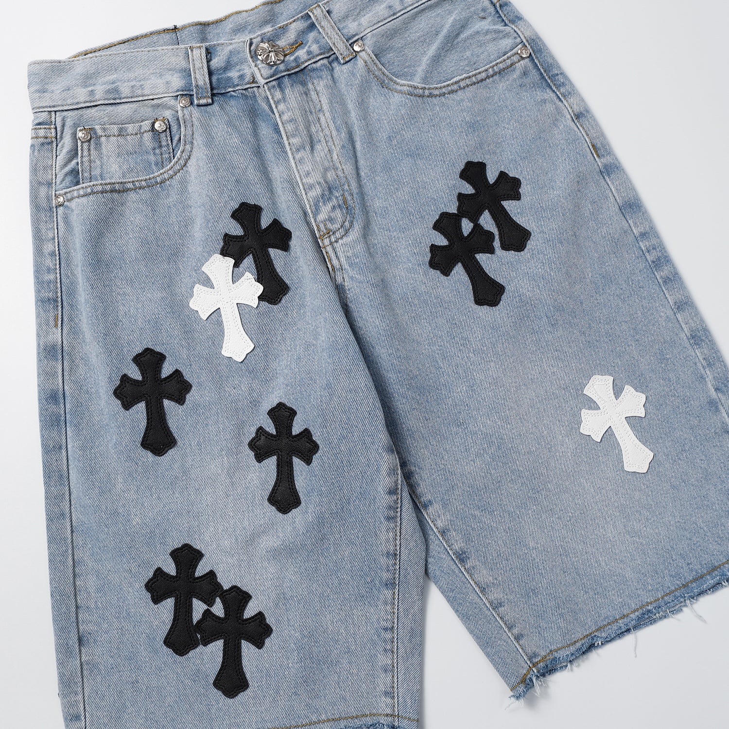 【Chrome Hearts】クロムハーツ 新作デニムショーツ 9926