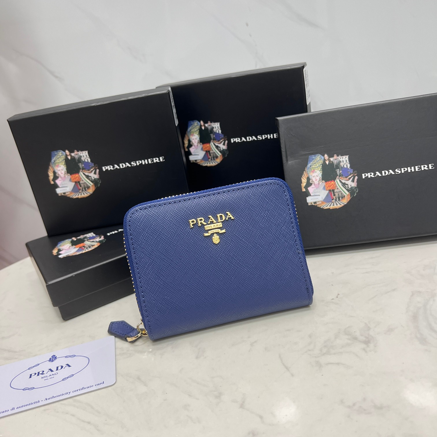 PRADA/プラダ サフィアーノレザー カードケース-高島屋オンラインストア - 公式