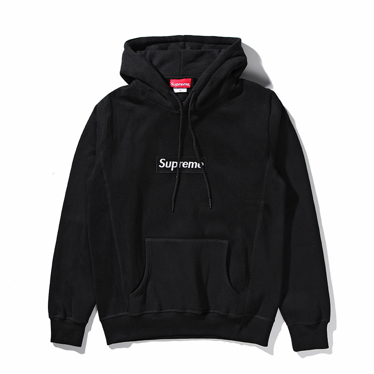 Supreme (シュプリーム) 15FW ボックス ロゴ フーデット スウェットシャツ パーカー(Box Logo Hooded Sweatshirt Pullover) ブラック 002