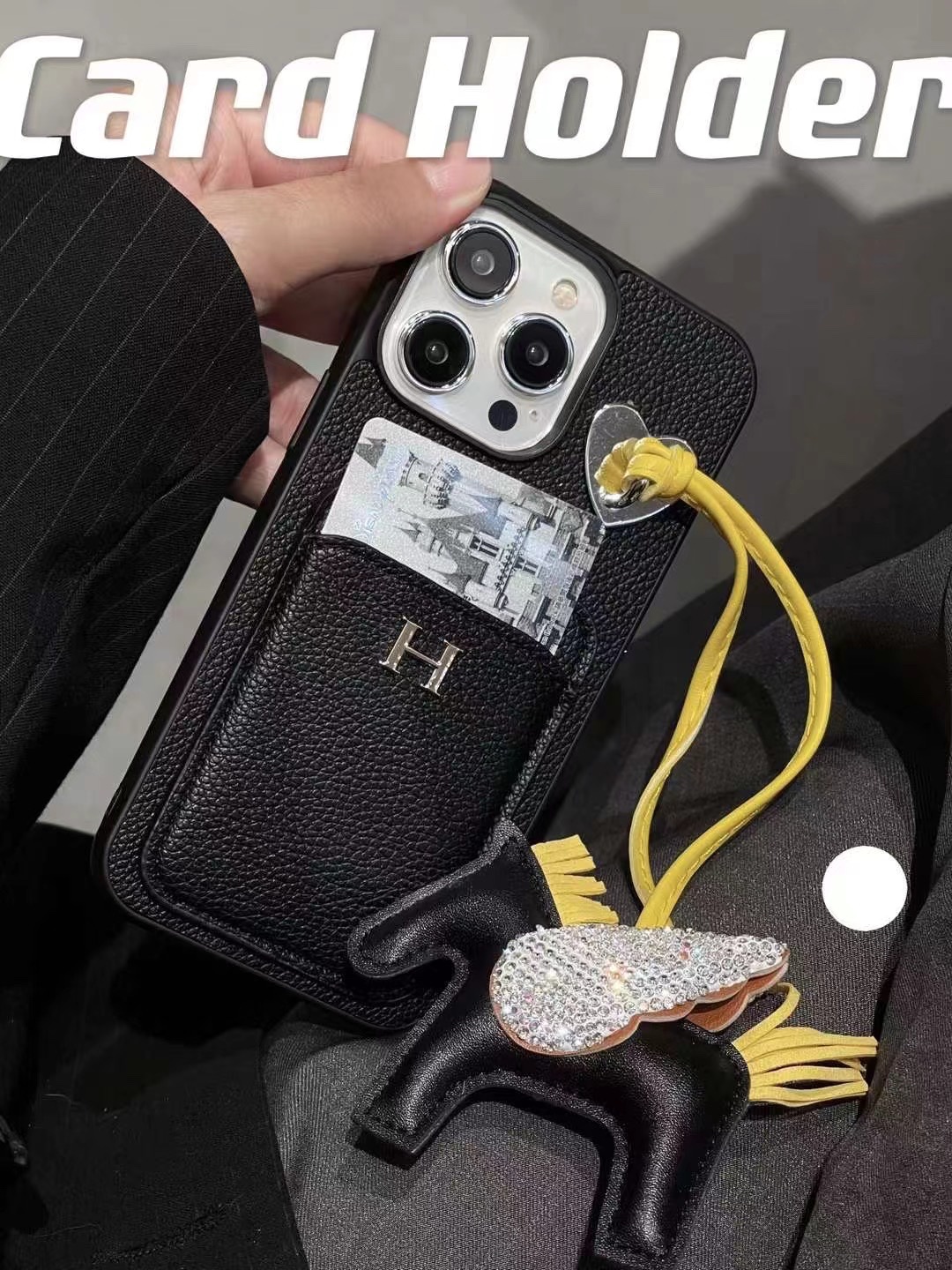 【HERMES】エルメス ブラック 電話ケース zm-高島屋オンラインストア - 公式