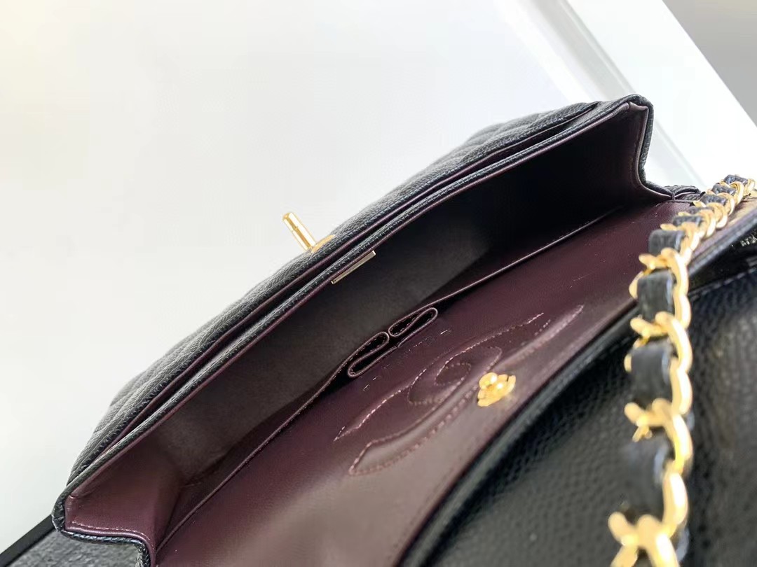 シャネル/CHANEL Flap Bag Carviar Leather Black Medium 1112-高島屋オンラインストア - 公式