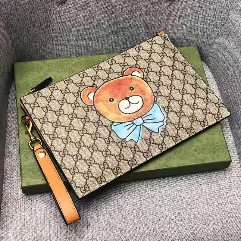 GUCCI(グッチ) × KAI テディベア クラッチバッグ-高島屋オンラインストア - 公式