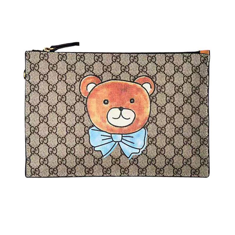 GUCCI(グッチ) × KAI テディベア クラッチバッグ-高島屋オンラインストア - 公式