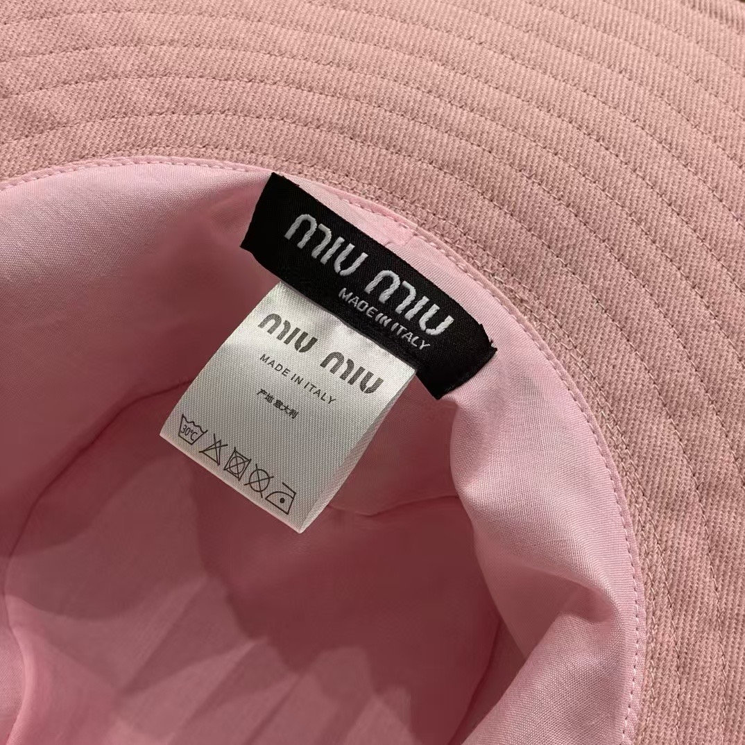 【MIU MIU】ミュウミュウ 2025年 新作 バケットハット