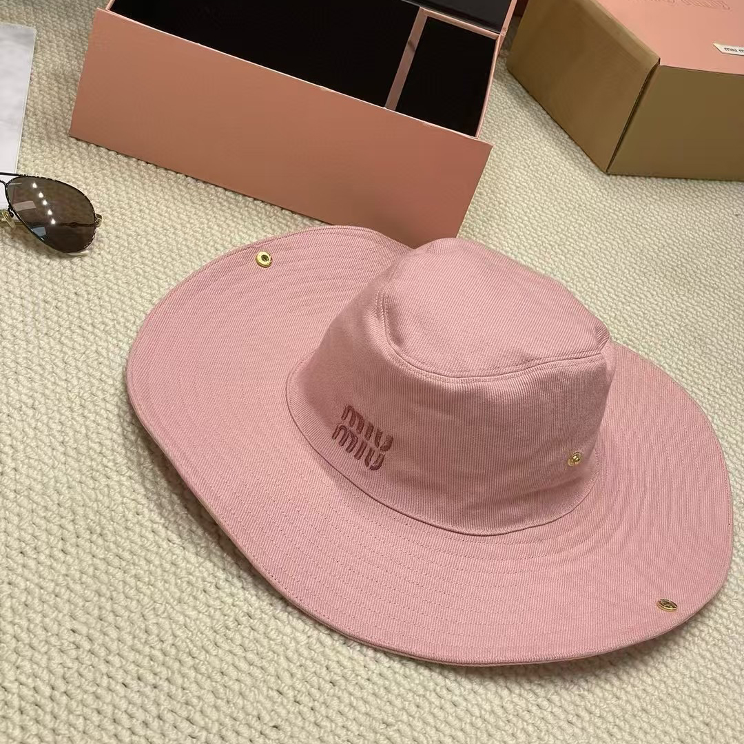 【MIU MIU】ミュウミュウ 2025年 新作 バケットハット