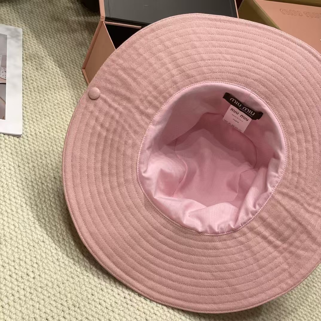 【MIU MIU】ミュウミュウ 2025年 新作 バケットハット