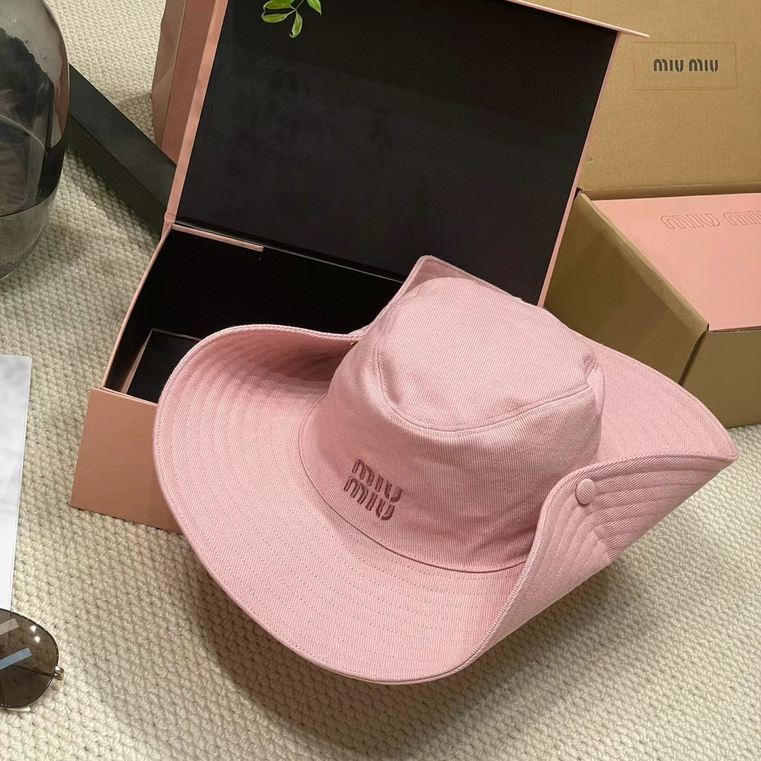 【MIU MIU】ミュウミュウ 2025年 新作 バケットハット