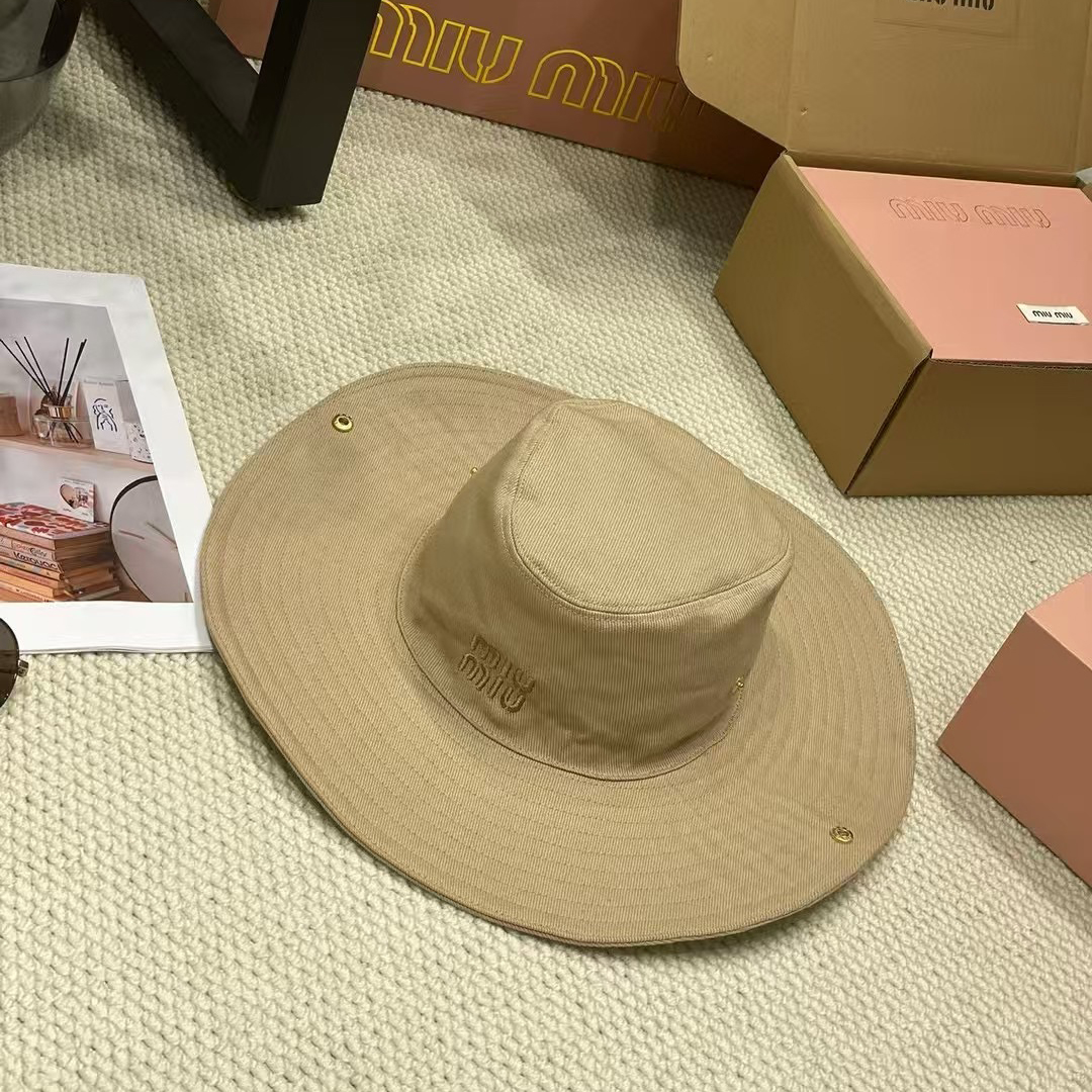 【MIU MIU】ミュウミュウ 2025年 新作 バケットハット