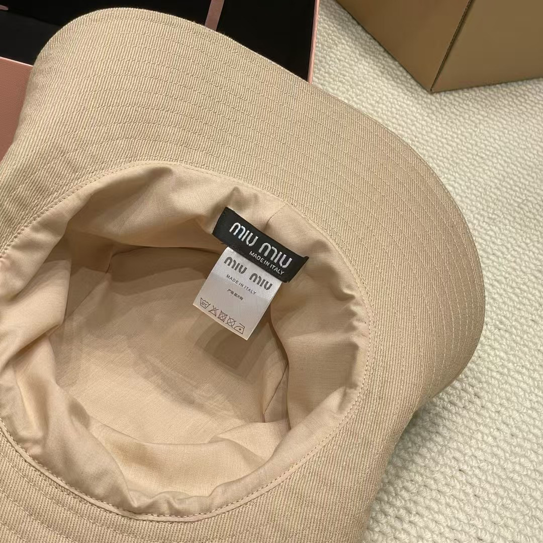 【MIU MIU】ミュウミュウ 2025年 新作 バケットハット