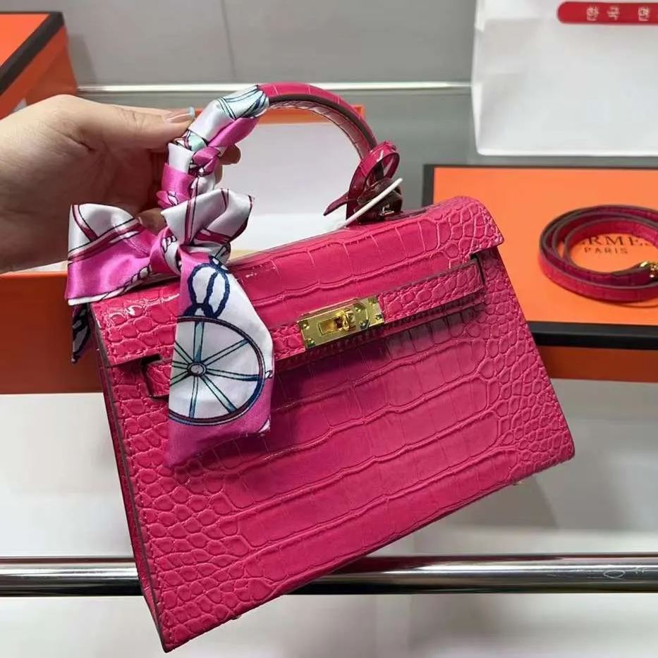 【HERMES】エルメス ケリーシリーズ クロコダイル柄 最新カラー-高島屋オンラインストア - 公式