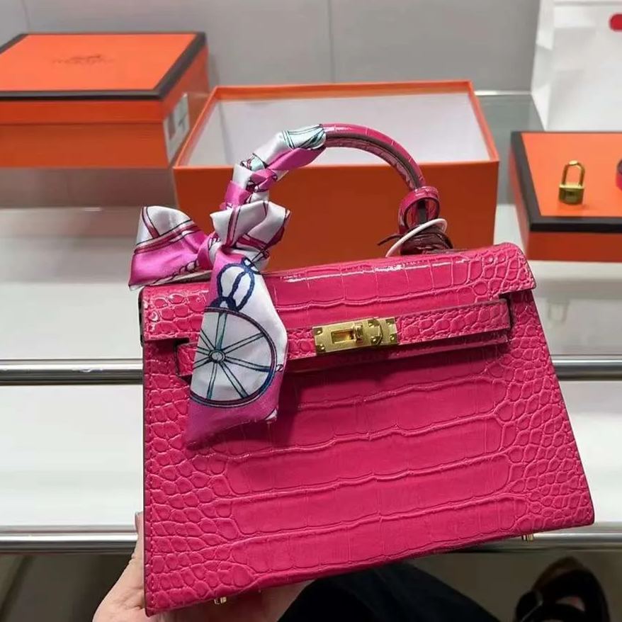 【HERMES】エルメス ケリーシリーズ クロコダイル柄 最新カラー-高島屋オンラインストア - 公式