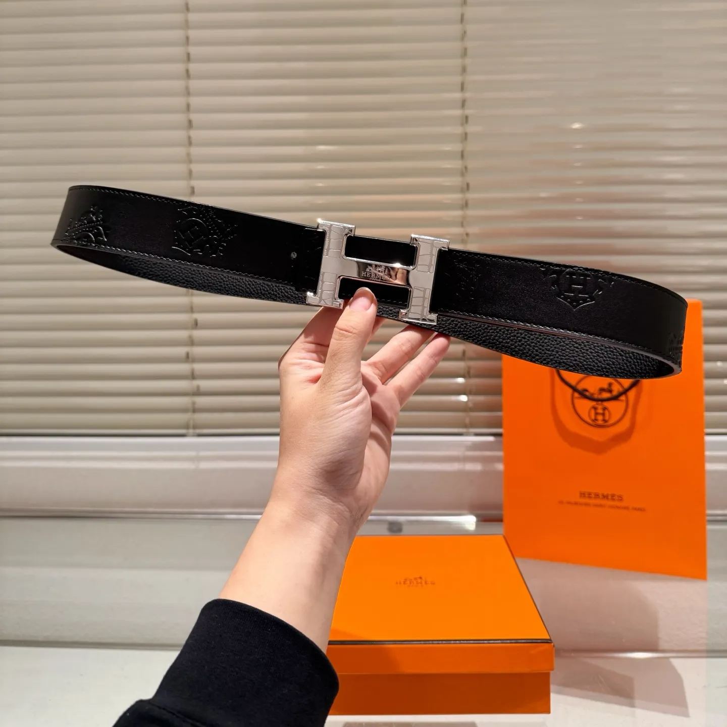 エルメス HERMES 純正ベルト 箱付き メンズ腕時計 ユニセックス 1円 美