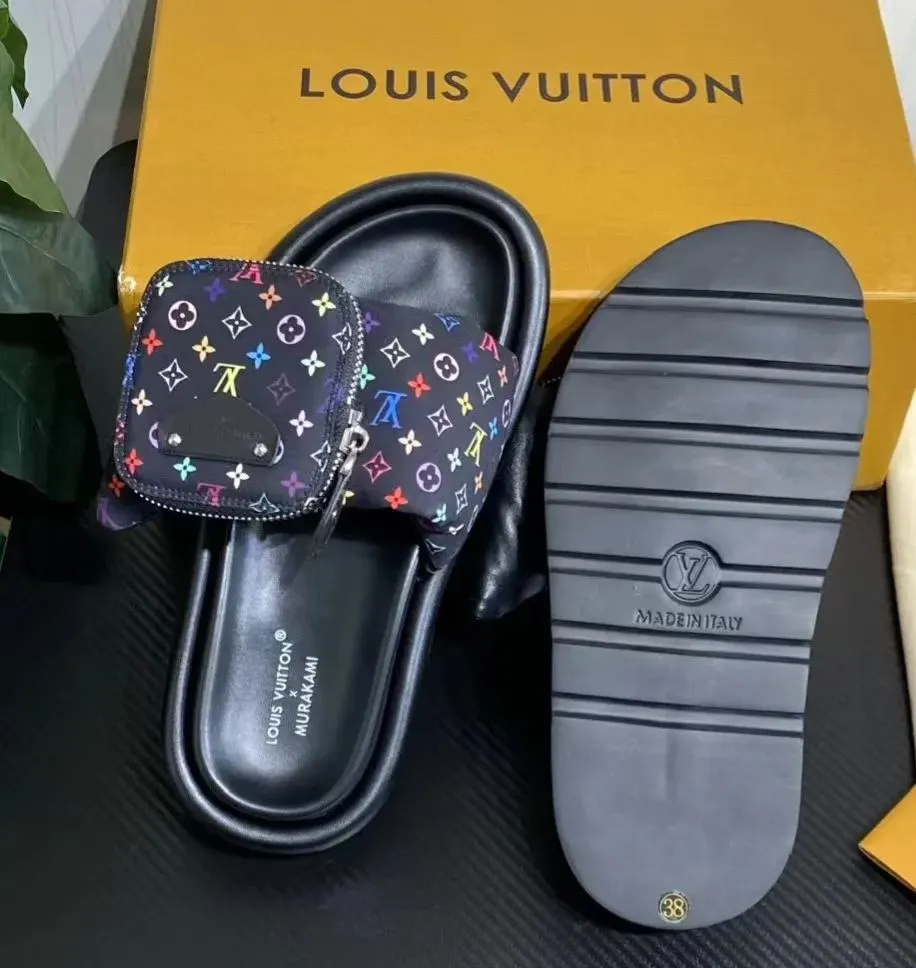 🔥50%OFF🔥🎐LOUIS VUITTON 新しいベルクロプラットフォームシルクサテンエンボスサンダル