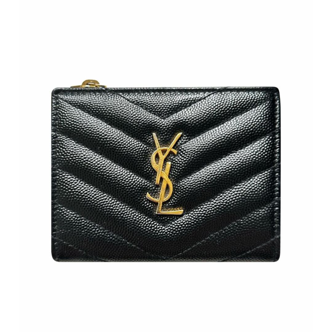 SAINT LAURENT/サンローラン モノグラム キルティング 折り財布